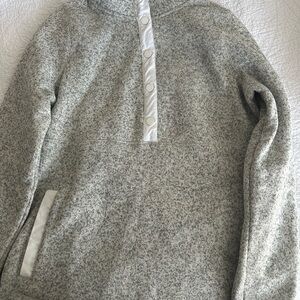 Gray Button-Up Sweater